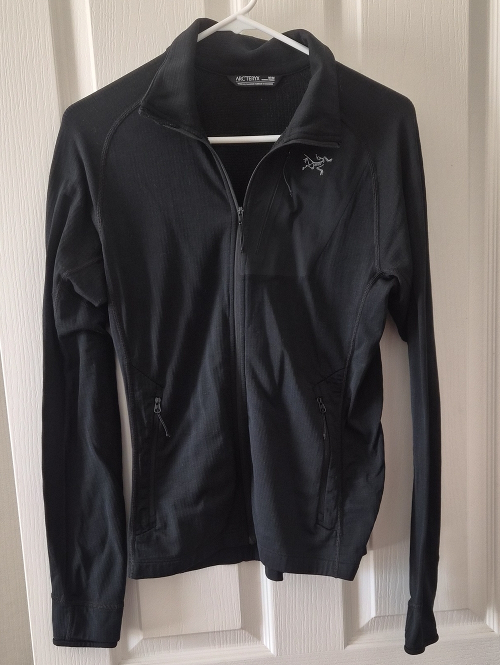 Arc'teryx Women's Black Delta Full-Zip Performance Jacket
